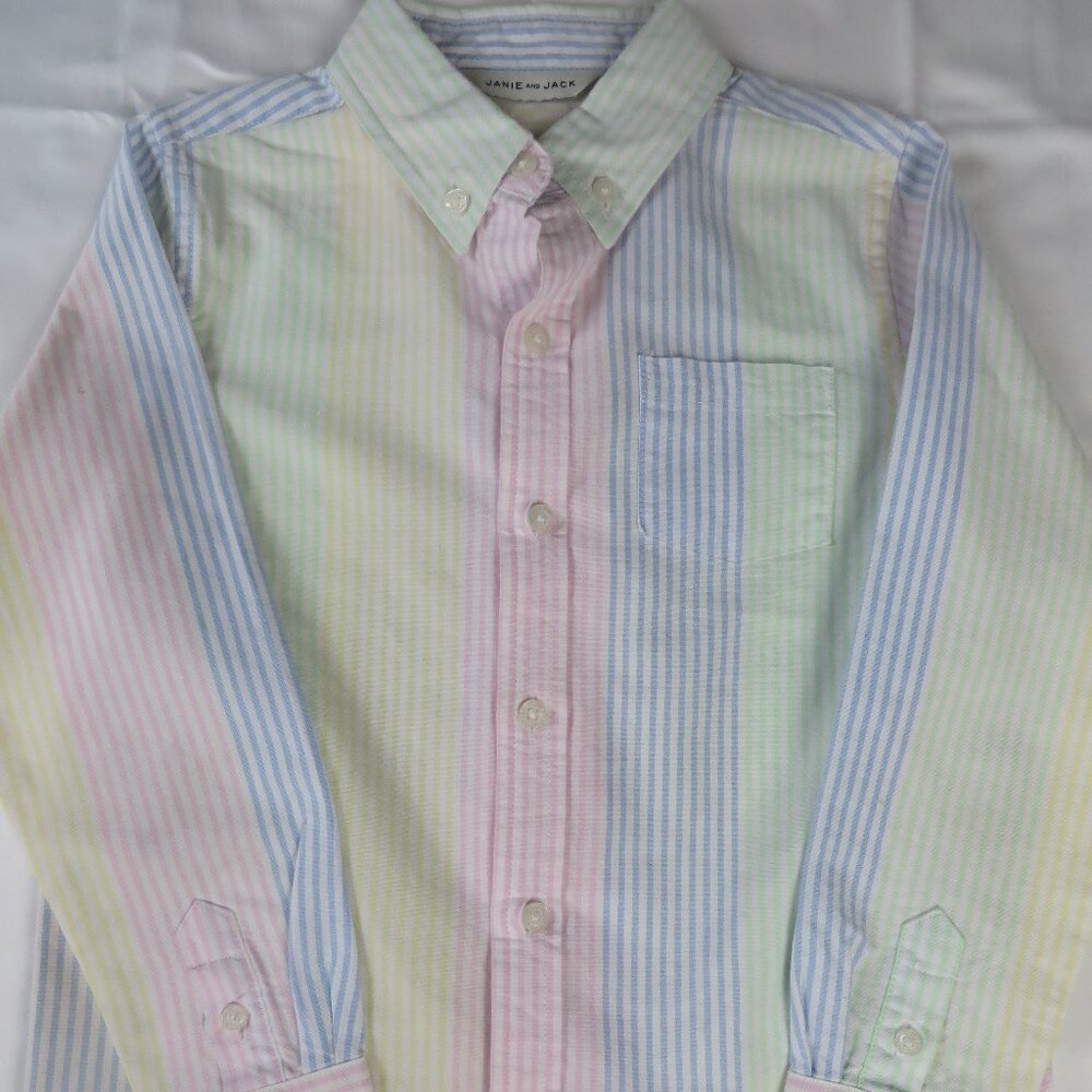 Janie and Jack Kids Button Down | Spring/Summer Collection | Size 5